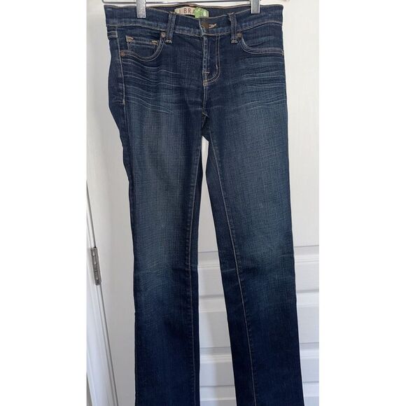J Brand Jeans Womens 25 Dark Wash Zip Skinny Cigarette Leg‎ Denim Blue - Picture 1 of 11
